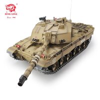 RC Panzer "Britischer Challenger 2" Heng Long 1:16 mit RS + Stahlgetriebe -2,4Ghz -V7.0 -PRO