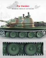 RC Panzer "Jagdpanther" Heng Long 1:16 mit Rauch&Sound und Stahlgetriebe - V7.0 - 2,4Ghz - PRO