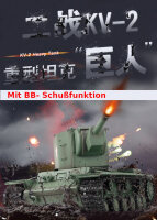 RC Panzer "Russicher KV-2" Heng Long 1:16 mit R&S, Metallgetriebe (Stahl) und Metallketten -2,4Ghz -V 7.0 - PRO mit RRZ