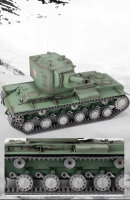 RC Panzer "Russicher KV-2" Heng Long 1:16 mit R&S, Metallgetriebe (Stahl) und Metallketten -2,4Ghz -V 7.0 - PRO mit RRZ