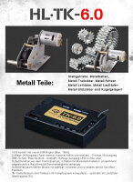 RC Panzer "Russicher T-72" Heng Long 1:16 mit Rauch&Sound und Stahlgetriebe -2,4Ghz V 7.0 ERA - PRO