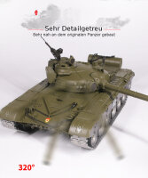 RC Panzer "Russicher T-72" Heng Long 1:16 mit Rauch&Sound und Stahlgetriebe -2,4Ghz V 7.0 ERA - PRO