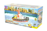 RC Boot Hafenschlepper, detailgetreu, mit Wasserspritzfunktion von Heng Long - 2,4Ghz