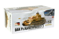 RC Panzer "Kampfwagen IV Ausf.F-1" Heng Long 1:16 Grau mit R&S+Metallgetriebe+Metallketten +2,4Ghz -PRO -V7.0
