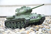 RC Panzer "Russischer T-34/85" 1:16 Heng Long -Rauch&Sound + Stahlgetriebe und 2,4Ghz - V7.0