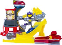 PAW PATROL Mighty Pups Metal Meteor Spielset mit Chase Fahrzeug